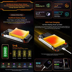Blackview XPLORE 1 トランシーバー付き頑丈スマホ、12GB+256GB、6.78インチ Android 15 Dimensity 7050 MT8791V/HZA オクタコア、ネットワーク：5G、OTG、NFC、XPLORE 1 トランシーバー 12GB+256GB
