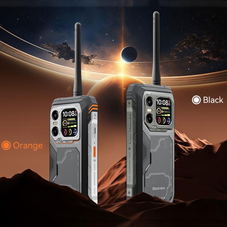 Blackview XPLORE 1 トランシーバー付き頑丈スマホ、12GB+256GB、6.78インチ Android 15 Dimensity 7050 MT8791V/HZA オクタコア、ネットワーク：5G、OTG、NFC、XPLORE 1 トランシーバー 12GB+256GB