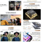 Blackview XPLORE 2 衛星通信対応、12GB+256GB、6.73インチ Android 15 Dimensity 8300 MT6897 オクタコア、ネットワーク：5G、OTG、NFC、XPLORE 2 衛星通信 12GB+256GB