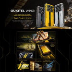 Oukitel WP60 頑丈スマホ、12GB+512GB、ナイトビジョン、108MPカメラ、側面指紋認証、7.2インチ Android 15 MediaTek Dimensity 7025 オクタコア、NFC、OTG、ネットワーク：5G、12GB+512GB