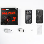 Blackview Oscal Marine 3、8GB+128GB、6.56インチ Android 15 Unisoc UMS9230E T615 オクタコア、ネットワーク：4G、OTG、NFC、8GB+128GB