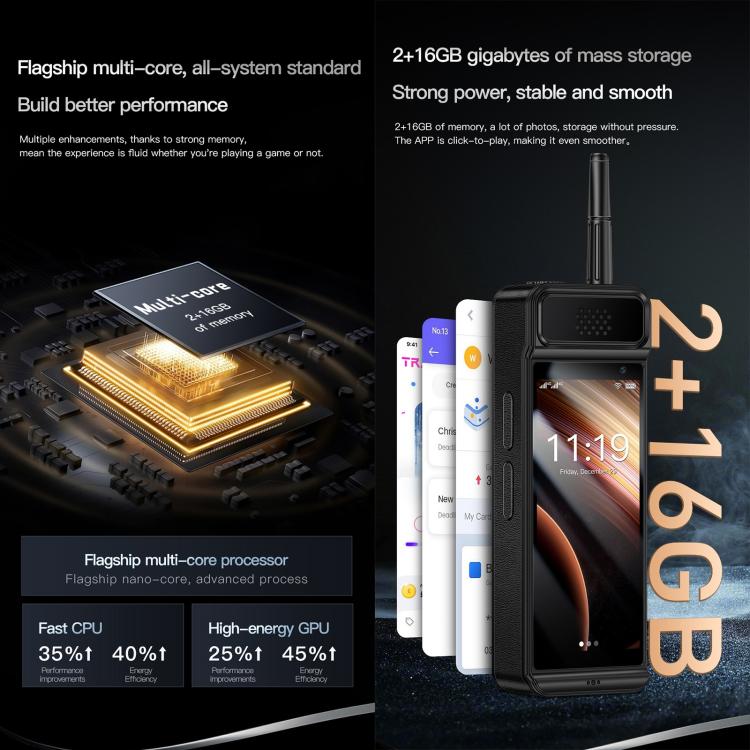 SOYES W88 Pro、4GB+64GB、4600mAhバッテリー、4.0インチ Android 12 MTK6739CW クアッドコア、ネットワーク：4G、OTG、デュアルSIM、W88 Pro、4GB+64GB