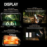 Blackview Oscal Pilot 5 5G 頑丈スマートフォン、8GB+256GB、6.67インチ Android 16 UMS9620 T8100 オクタコア、ネットワーク：5G、OTG、NFC