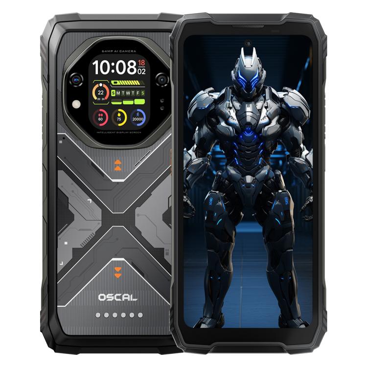 Blackview Oscal TANK 1、12GB+256GB、6.78インチ Android 15 DokeOS 4.2 Mediatek Dimensity 7050 オクタコア、ネットワーク：5G、OTG、NFC、12GB+256GB