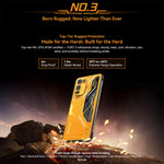 Blackview Oscal FORT 5、12GB+256GB、6.78インチ Android 16 Mediatek MT8781 Helio G100 オクタコア、ネットワーク：4G、OTG、NFC