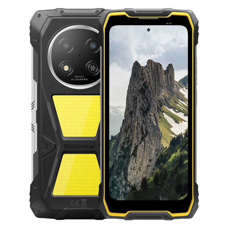 Blackview ROCK 2 Pro 頑丈スマートフォン、8GB+256GB、6.67インチ Android 16 Unisoc UMS9620 T8100 オクタコア、ネットワーク：5G、OTG、NFC