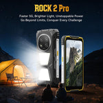 Blackview ROCK 2 Pro 頑丈スマートフォン、8GB+256GB、6.67インチ Android 16 Unisoc UMS9620 T8100 オクタコア、ネットワーク：5G、OTG、NFC