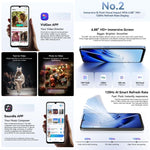 Blackview WAVE 10、8GB+256GB、6.88インチ Android 16 Unisoc UMS9230E オクタコア、ネットワーク：4G、OTG、WAVE 10、8GB+128GB