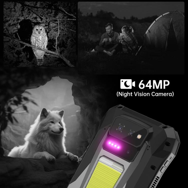 Unihertz 8849Tank X プロジェクター堅牢スマホ、16GB+512GB、側面指紋認証、ナイトビジョン、6.78インチ Android 15 MediaTek Dimensity 8200 オクタコア、ネットワーク：5G、NFC、Tank X 16GB+512GB