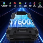 Unihertz 8849Tank X プロジェクター堅牢スマホ、16GB+512GB、側面指紋認証、ナイトビジョン、6.78インチ Android 15 MediaTek Dimensity 8200 オクタコア、ネットワーク：5G、NFC、Tank X 16GB+512GB