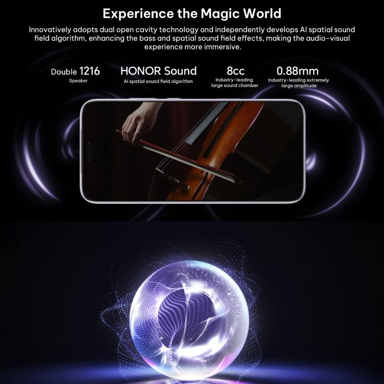 Honor Magic8 RSR Porsche Design、24GB+1TB、3D超音波指紋認証、6.71インチ MagicOS 10.0 / Android 16 Snapdragon 8 Elite Gen 5 オクタコア、ネットワーク：5G、NFC、OTG、24GB+1TB