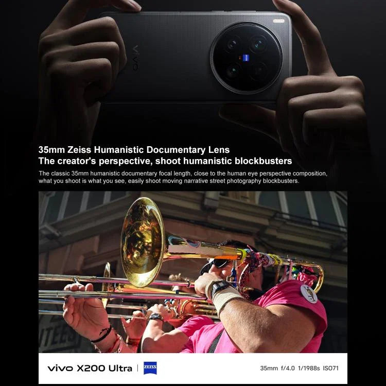 vivo X200 Ultra、16GB+512GB、Face ID / 3D超音波指紋認証、6.82インチ OriginOS 5 / Android 15 Snapdragon 8 Elite オクタコア、OTG、NFC、ネットワーク：5G、Google Play対応、16GB+512GB