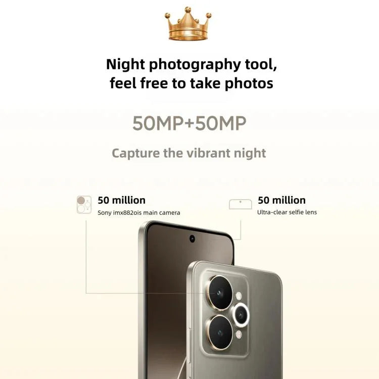 Realme 15、16GB+256GB、6.77インチ、Realme UI 6.0、Android 15、MediaTek Dimensity 7300+ オクタコア、NFC、ネットワーク：5G、16GB+256GB