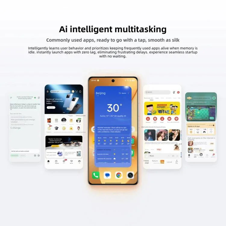 Realme 15 Pro、16GB+512GB、6.8インチ、Realme UI 6.0、Android 15、Snapdragon 7 Gen 4 オクタコア、NFC、ネットワーク：5G、16GB+512GB