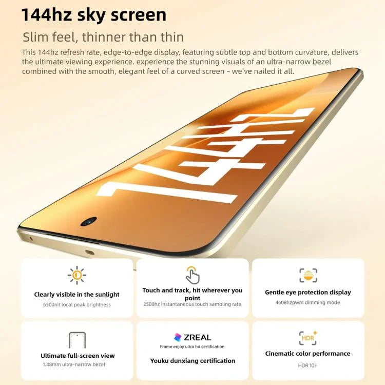 Realme 15 Pro、16GB+512GB、6.8インチ、Realme UI 6.0、Android 15、Snapdragon 7 Gen 4 オクタコア、NFC、ネットワーク：5G、16GB+512GB