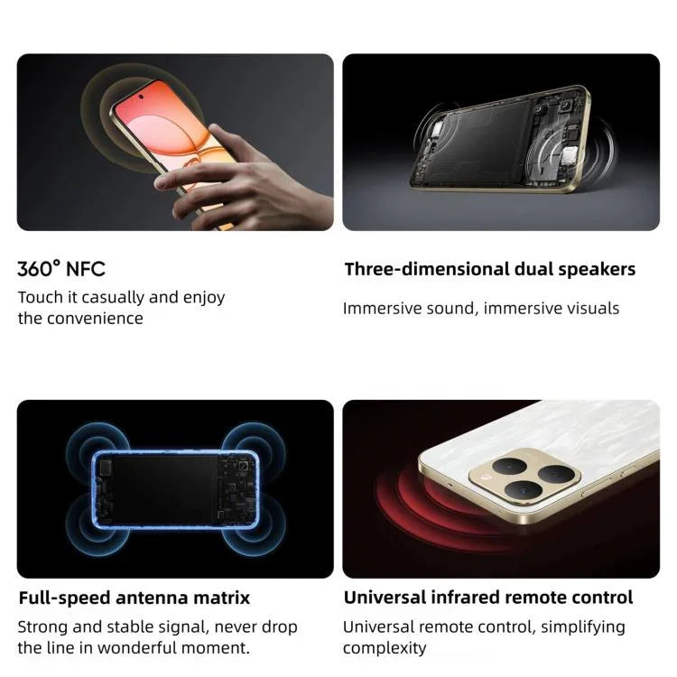 Realme 15T、8GB+256GB、画面指紋認証、6.57インチ、Realme UI 6.0、Android 15、MediaTek Dimensity 6400 Max オクタコア、NFC、ネットワーク：5G、8GB+256GB