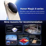Honor Magic8 Pro、12GB+256GB、画面内指紋認証、6.71インチ、MagicOS 10.0 / Android 16、Snapdragon 8 Elite 第5世代 オクタコア、ネットワーク：5G、NFC、OTG、12GB+256GB