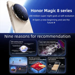 Honor Magic8 Pro、12GB+512GB、画面内指紋認証、6.71インチ、MagicOS 10.0 / Android 16、Snapdragon 8 Elite 第5世代 オクタコア、ネットワーク：5G、NFC、OTG、12GB+512GB