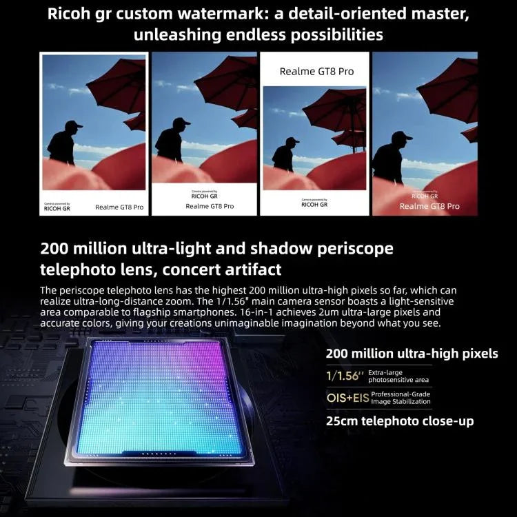Realme GT8 Pro、12GB+256GB、6.79インチ Realme UI 7.0 Snapdragon 8 Elite Gen 5 オクタコア、NFC、ネットワーク：5G、12GB+256GB、Realme GT8 Pro、12GB+256GB