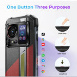 HOTWAV Hyper 7 Pro 頑丈スマートフォン、16GB+256GB、10800mAh、6.6インチ Android 14 MediaTek Dimensity 7050 5G、ネットワーク：5G、OTG、NFC