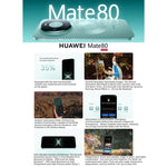 HUAWEI Mate 80、12GB+512GB、側面指紋認証、6.75インチ HarmonyOS 6.0 Kirin 9020、NFC、OTG、Google Play非対応、12GB+512GB