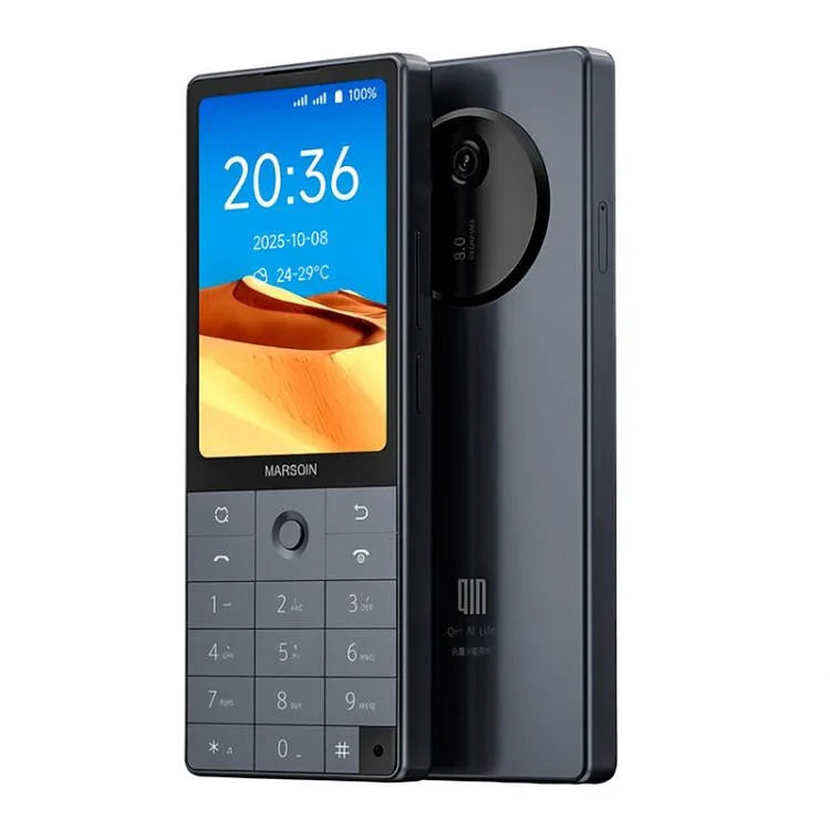 DUOQIN F25 高齢者向けキーパッドスマートフォン、6GB+128GB、3.54インチ Android 14 MTK8786 オクタコア、ネットワーク：4G