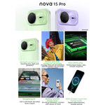Huawei nova 15 Pro、昆侖ガラス、12GB+256GB、側面指紋認証、6.84インチ HarmonyOS 6.0 Kirin 9010S オクタコア、NFC、OTG、Google Play非対応、昆侖ガラス、12GB+256GB
