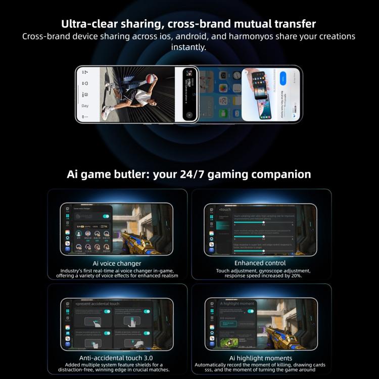 Honor WIN RT、16GB+256GB、3D超音波指紋認証、10000mAhバッテリー、6.83インチ MagicOS 10.0 / Android 16 Snapdragon 8 Elite オクタコア、ネットワーク：5G、NFC、OTG、16GB+256GB