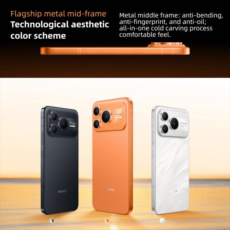 Honor Power2、12GB+512GB、10080mAhバッテリー、6.79インチ MagicOS 10.0 / Android 16 Dimensity 8500 Elite オクタコア、ネットワーク：5G、NFC、OTG、12GB+512GB