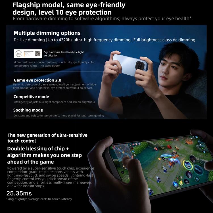 vivo iQOO Z11 Turbo、12GB+256GB、超音波3D指紋認証、6.59インチ Android 16 OriginOS 6 Snapdragon 8 Gen 5 オクタコア、OTG、NFC、ネットワーク：5G、12GB+256GB