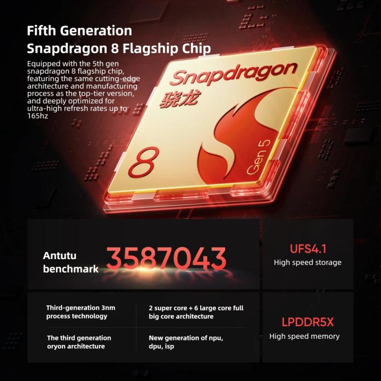 Realme Neo8、12GB+256GB、超音波画面指紋認証、6.78インチ Realme UI 7.0 Snapdragon 8 Gen 5 オクタコア、OTG、NFC、ネットワーク：5G、12GB+256GB
