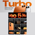 Xiaomi REDMI Turbo 5 Max、12GB+512GB、6.83インチ Xiaomi HyperOS 3 Dimensity 9500s オクタコア、NFC、ネットワーク：5G、12GB+512GB