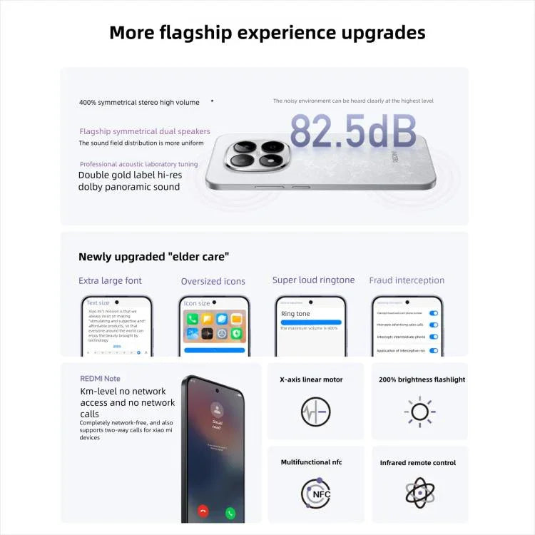 Xiaomi Redmi Note 15 Pro 5G、12GB+256GB、6.83インチ Xiaomi HyperOS 2 Dimensity 7400-Ultra オクタコア、ネットワーク：5G、NFC、12GB+256GB
