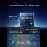 Realme GT7、12GB+256GB、6.8インチ Android 15 / Realme UI 6.0 MediaTek Dimensity 9400+ オクタコア、NFC、ネットワーク：5G、Google Play対応、12GB+256GB