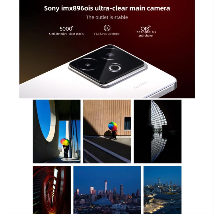 Realme GT7、16GB+1TB、6.8インチ Android 15 / Realme UI 6.0 MediaTek Dimensity 9400+ オクタコア、NFC、ネットワーク：5G、Google Play対応、16GB+1TB