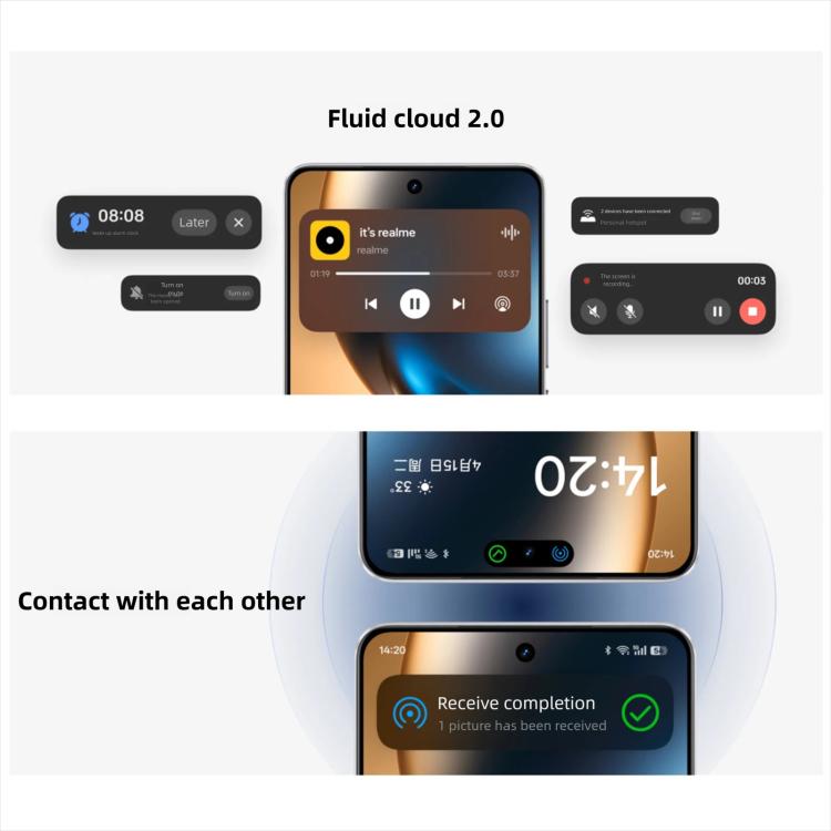 Realme GT7、16GB+1TB、6.8インチ Android 15 / Realme UI 6.0 MediaTek Dimensity 9400+ オクタコア、NFC、ネットワーク：5G、Google Play対応、16GB+1TB