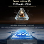 Realme GT7、16GB+512GB、6.8インチ Android 15 / Realme UI 6.0 MediaTek Dimensity 9400+ オクタコア、NFC、ネットワーク：5G、Google Play対応、16GB+512GB