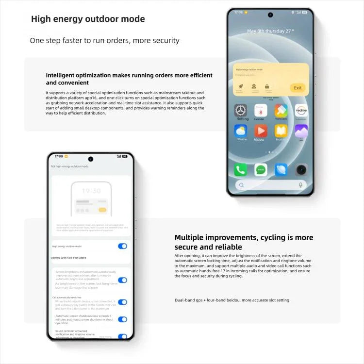 Realme Neo7 Turbo、12GB+256GB、6.8インチ Android 15 / Realme UI 6.0 MediaTek Dimensity 9400e オクタコア、NFC、ネットワーク：5G、Google Play対応、16GB+256GB