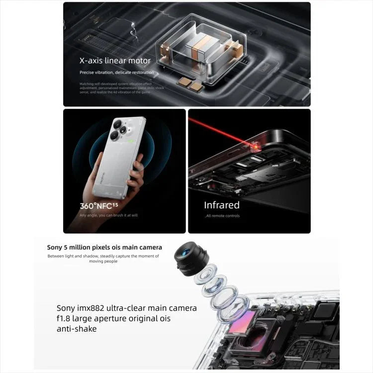 Realme Neo7 Turbo、16GB+512GB、6.8インチ Android 15 / Realme UI 6.0 MediaTek Dimensity 9400e オクタコア、NFC、ネットワーク：5G、Google Play対応、16GB+512GB