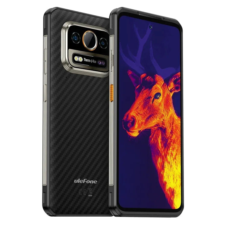 Ulefone Armor 25T 頑丈スマートフォン、6GB+256GB、サーマルイメージング、6.78インチ Android 14 MediaTek Helio G99 オクタコア、ネットワーク：4G、NFC、OTG、Armor 25T