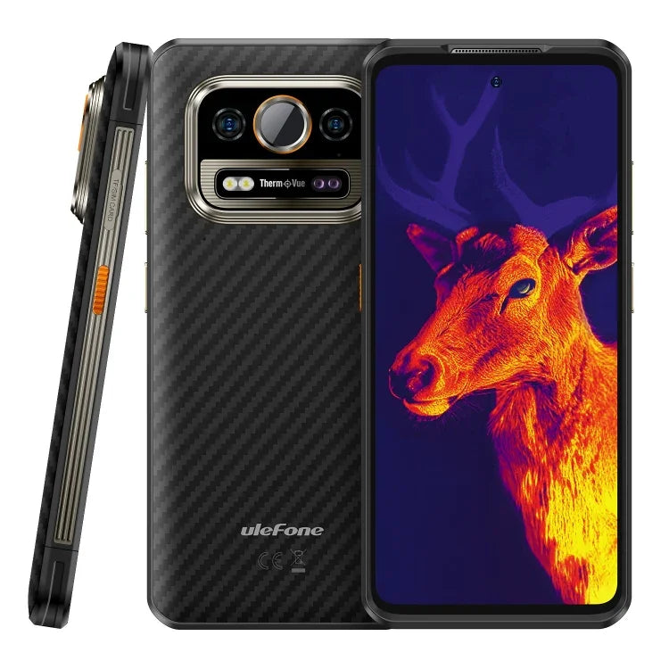 Ulefone Armor 25T 頑丈スマートフォン、6GB+256GB、サーマルイメージング、6.78インチ Android 14 MediaTek Helio G99 オクタコア、ネットワーク：4G、NFC、OTG、Armor 25T