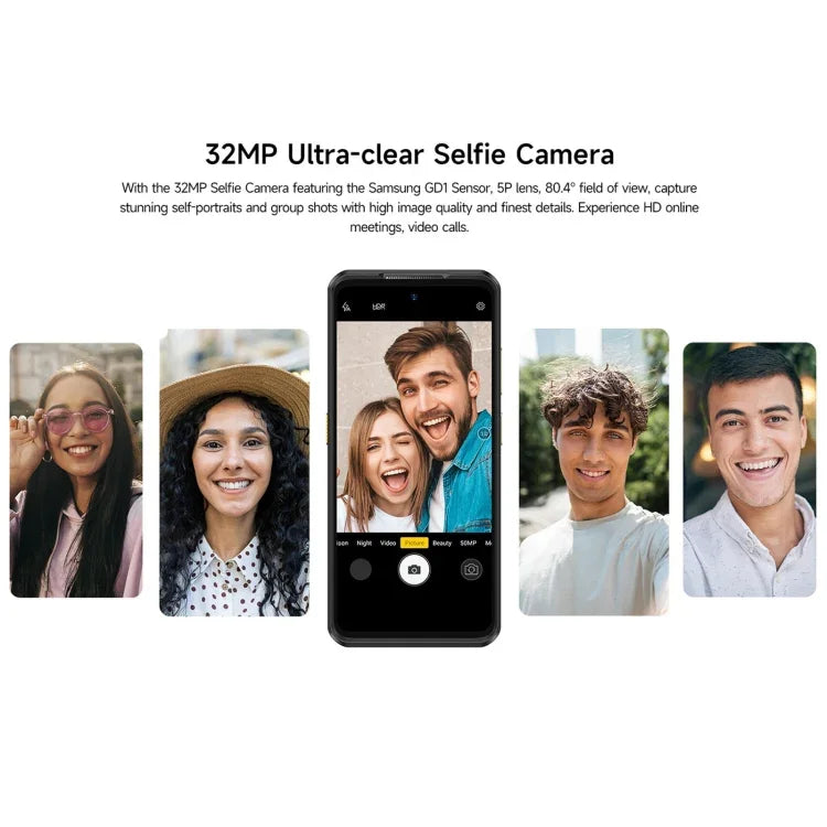 Ulefone Armor 25T 頑丈スマートフォン、6GB+256GB、サーマルイメージング、6.78インチ Android 14 MediaTek Helio G99 オクタコア、ネットワーク：4G、NFC、OTG、Armor 25T