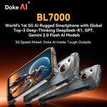 Blackview BL7000 頑丈スマホ、8GB+256GB、6.78インチ Android 15 MediaTek Dimensity 6300 オクタコア、ネットワーク：5G、NFC、OTG、8GB+256GB