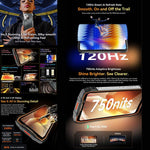 Blackview BL7000 頑丈スマホ、8GB+256GB、6.78インチ Android 15 MediaTek Dimensity 6300 オクタコア、ネットワーク：5G、NFC、OTG、8GB+256GB