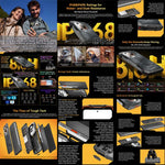 Blackview BL7000 頑丈スマホ、8GB+256GB、6.78インチ Android 15 MediaTek Dimensity 6300 オクタコア、ネットワーク：5G、NFC、OTG、8GB+256GB