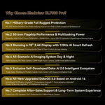 Blackview BL7000 頑丈スマホ、8GB+256GB、6.78インチ Android 15 MediaTek Dimensity 6300 オクタコア、ネットワーク：5G、NFC、OTG、8GB+256GB