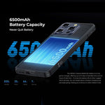 Oukitel WP52 5G 頑丈スマートフォン、4GB+256GB、6.6インチ Android 14.0 MediaTek Dimensity 6100+ オクタコア 3.0GHz、NFC、OTG、ネットワーク：5G、WP52