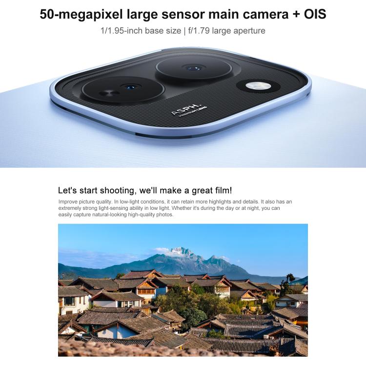 vivo iQOO Z11、12GB+256GB、画面指紋認証、6.83インチ、Android 16、OriginOS 6、Dimensity 8500 オクタコア、OTG、NFC、ネットワーク：5G、Google Play対応、12GB+256GB