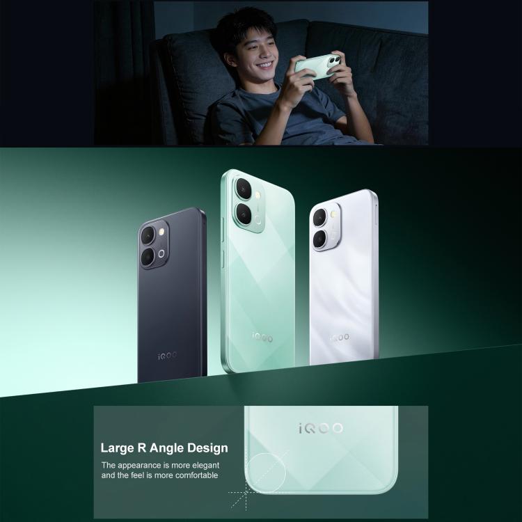vivo iQOO Z11x、12GB+512GB、側面指紋認証、6.76インチ、Android 16、OriginOS 6、Dimensity 7400 オクタコア、OTG、NFC、ネットワーク：5G、Google Play対応、12GB+512GB
