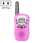 2個セット BaoFeng BF-T3 1W 子供用シングルバンドラジオ ハンドヘルドトランシーバー モニター機能付き、米国プラグ、BF-T3 米国プラグ